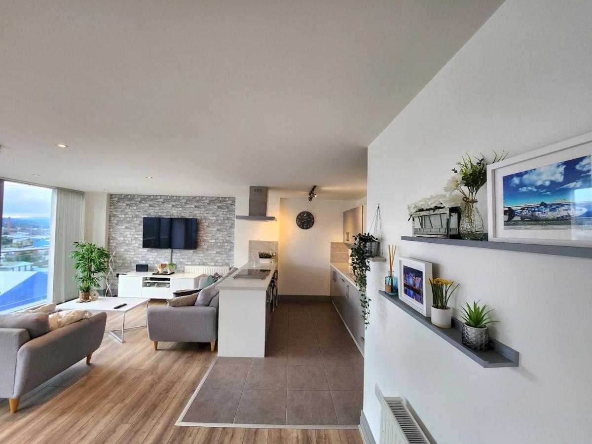 Pass The Keys Stunning Penthouse With Balcony Sunset Views Apartment Belfast Luaran gambar